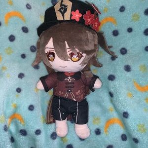 Anime Hu Tao Plush Toy Doll Plushie Stuffed Figure 4 Kids Girls Anime Fans rare